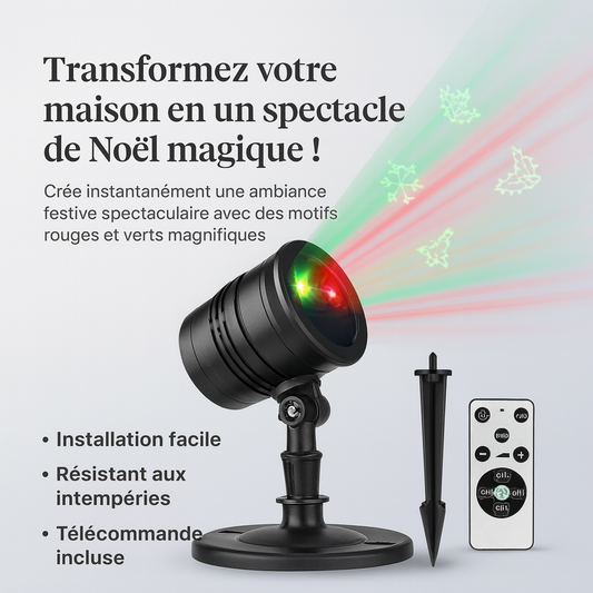 Transformez votre maison en un spectacle de Noël magique !